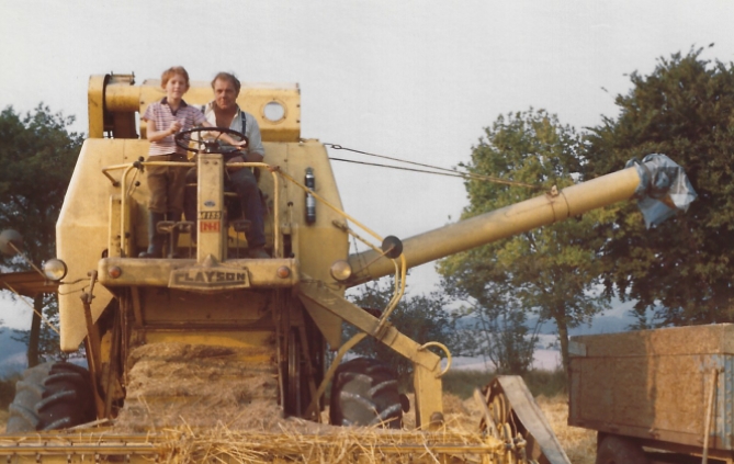 Ken Bird and Ted Howard-Jones aged 9
